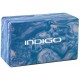 Блок для йоги INDIGO IN259 22,8*15,2*7,1 см Мраморный голубой